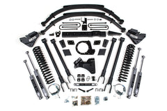 8 Inch Lift Kit - 4-Link Conversion - Ford F250/F350 Super Duty (17-19) 4WD - Diesel