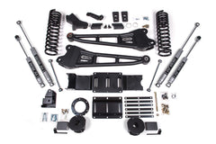4 Inch Lift Kit w/ Radius Arm - Ram 2500 w/ Rear Air Ride (19-24) 4WD - Diesel
