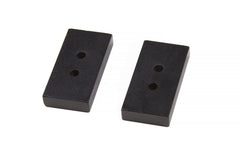 Rear Lift Blocks - Dual Pin - Steel - 1 Inch Lift - 3in Wide - Universal Fitment