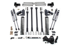 4 Inch Lift Kit w/ 4-Link - Ford F350 Super Duty DRW (17-19) 4WD - Diesel