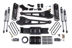 4 Inch Lift Kit w/ Radius Arm - Ram 3500 (19-24) 4WD - Gas