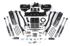 4 Inch Lift Kit w/ 4-Link - Ram 3500 (19-24) 4WD - Diesel