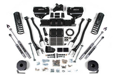 5.5 Inch Lift Kit w/ 4-Link - Ram 2500 w/ Rear Air Ride (19-24) 4WD - Gas
