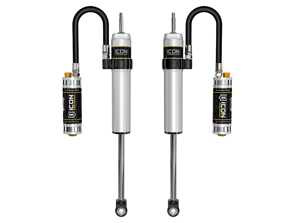 ICON 2007-18 Jeep JK Wrangler, 3" Lift, Front, 2.5 VS Remote/CDCV Shocks, Pair