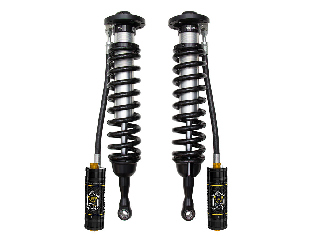 ICON 2007-21 Toyota Tundra, 2.5 VS RR/CDCV Coilover Kit, w/ProComp 6" Lift