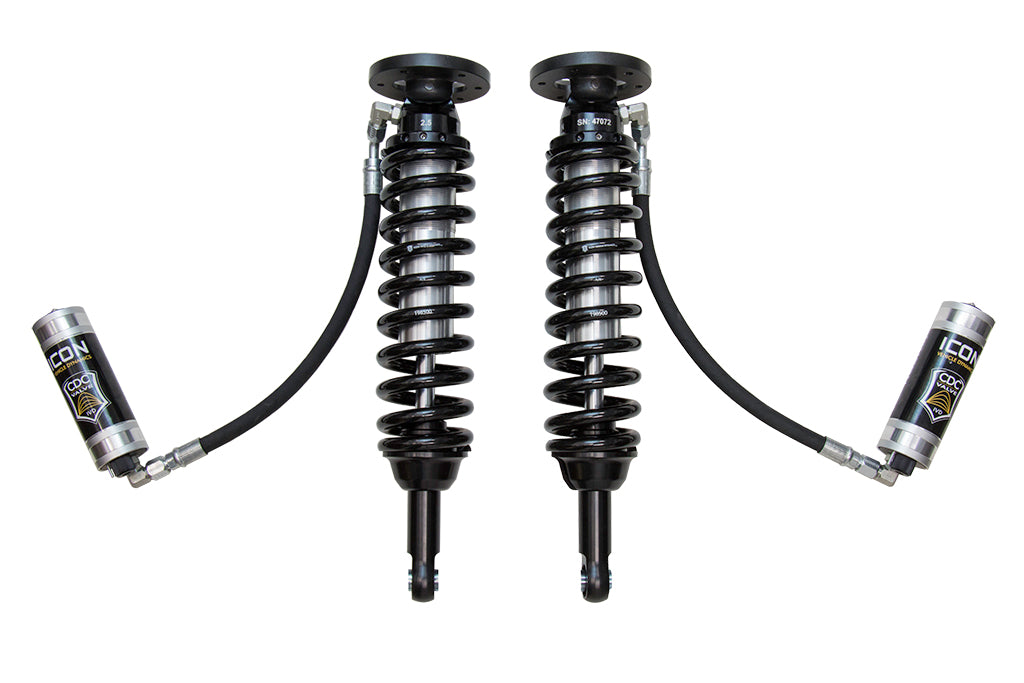 ICON 2009-13 Ford F150 2WD, 1.75-263" Lift, Front 2.5 VS RR/CDCV Coilover Kit