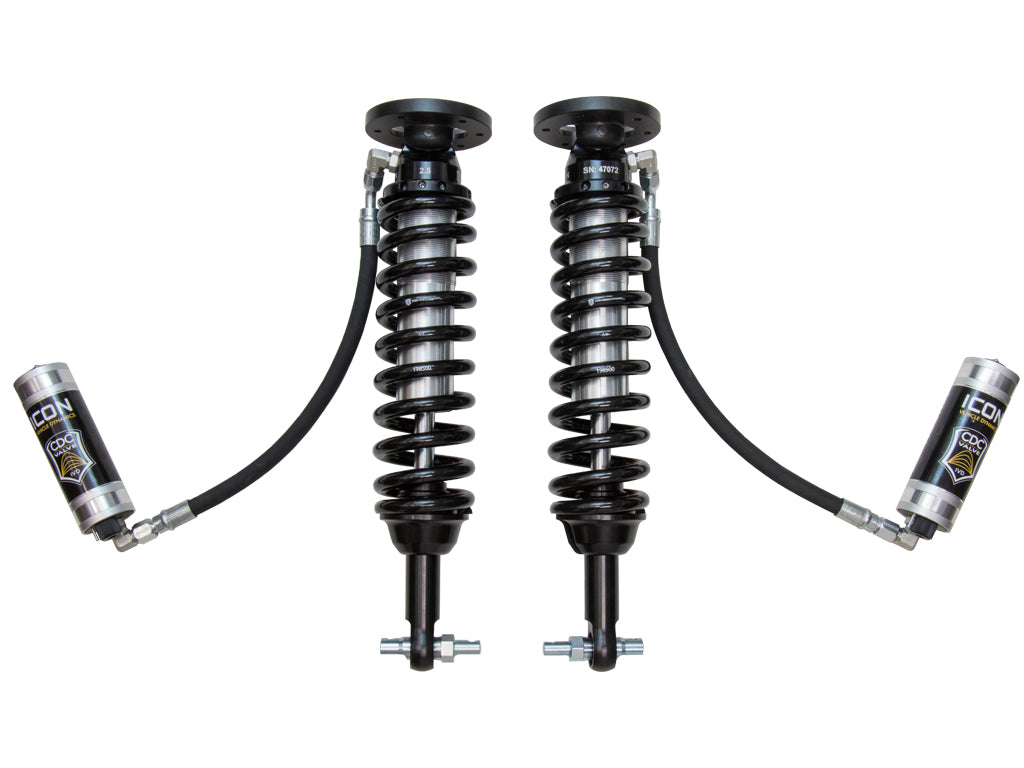 ICON 2015-20 Ford F150 2WD, 1.75-3" Lift, Front 2.5 VS RR/CDCV Coilover Kit