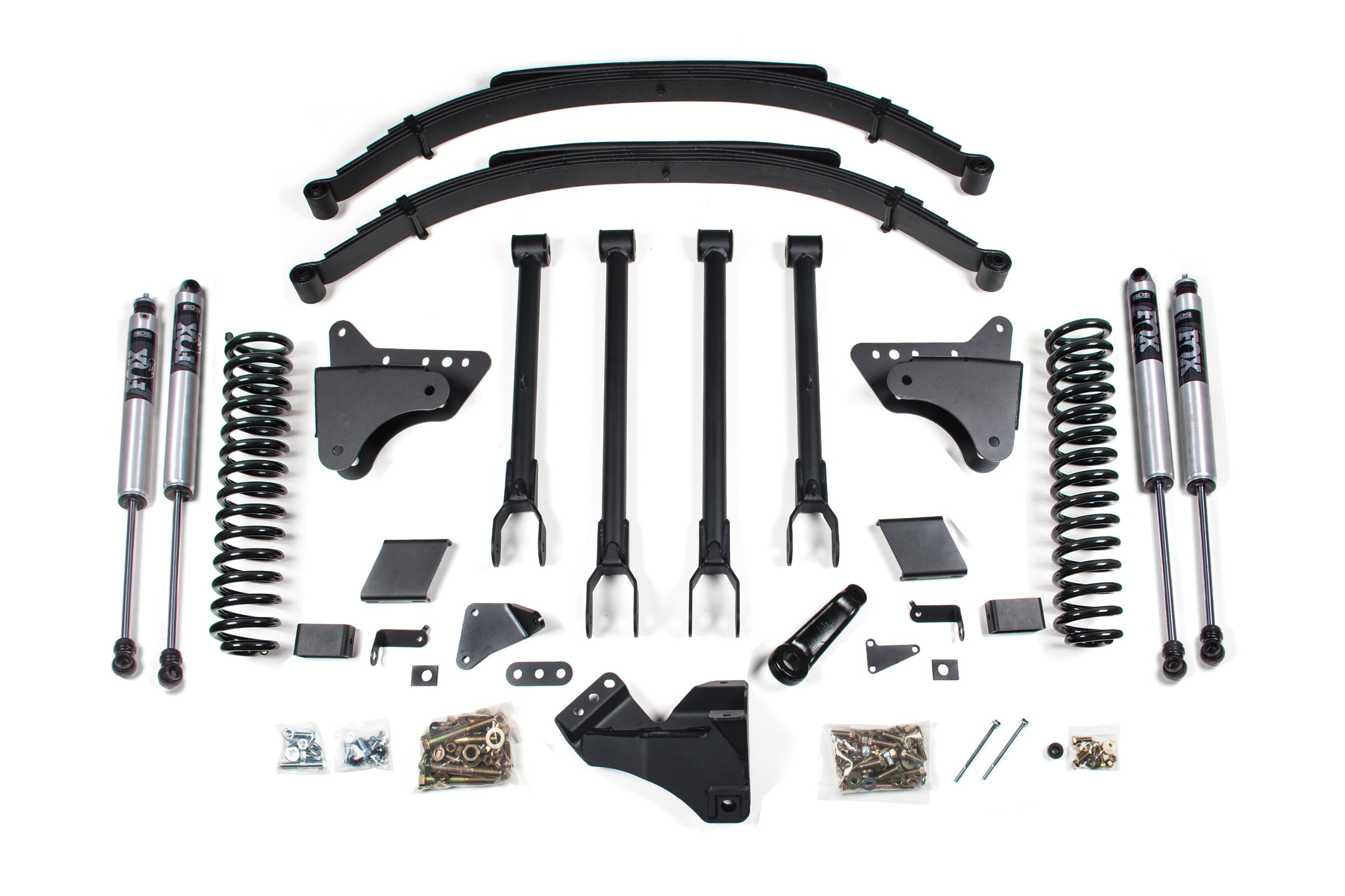 8 Inch Lift Kit - 4-Link Conversion - Ford F250/F350 Super Duty (11-16 ...