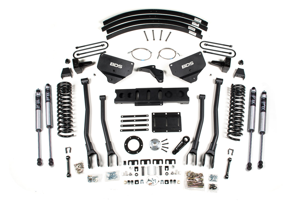 8 Inch Lift Kit w/ 4-Link - Ram 3500 (13-18) 4WD - Diesel