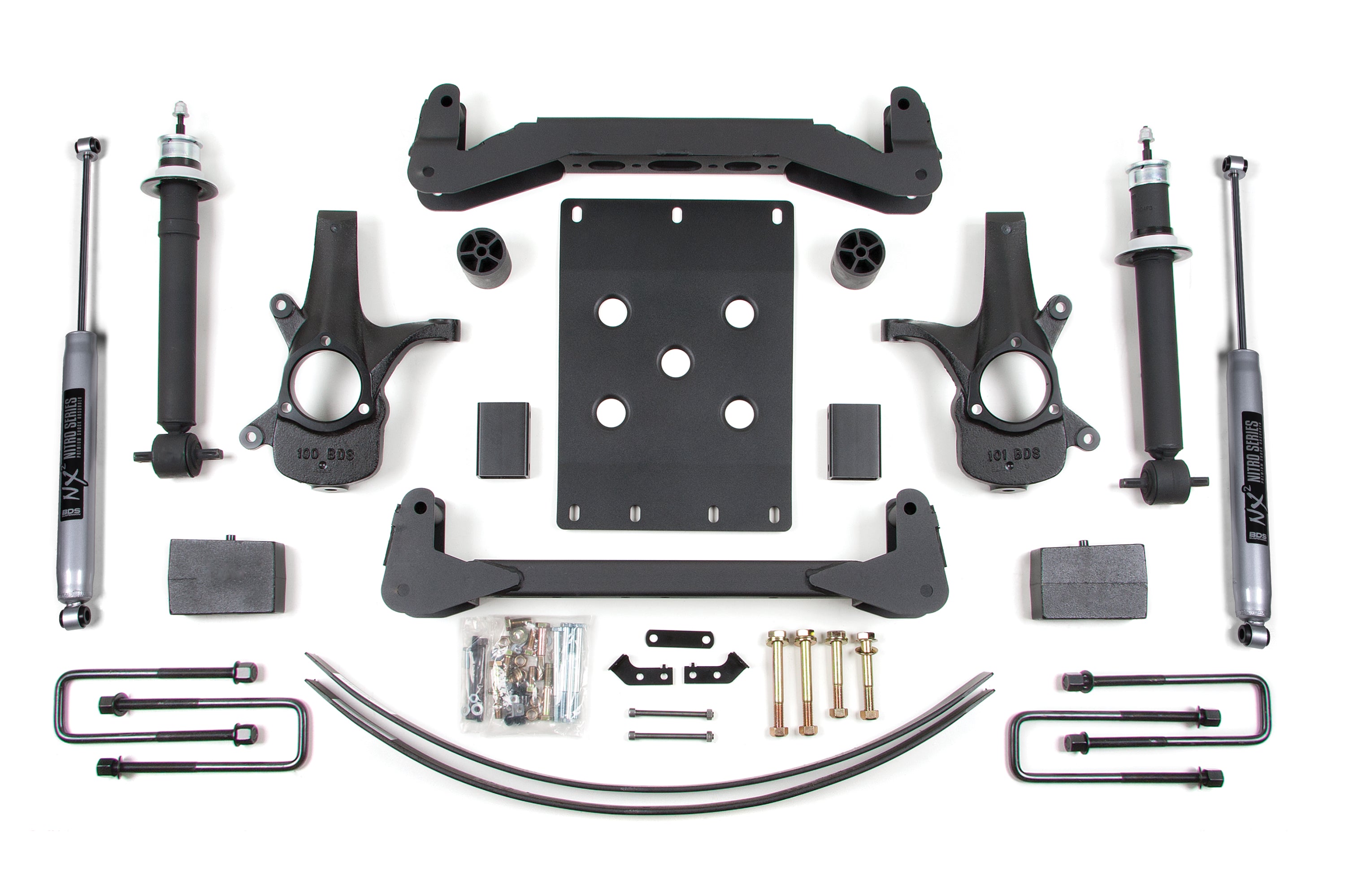 6 Inch Lift Kit - Chevy Silverado or GMC Sierra 1500 (07-13) 2WD