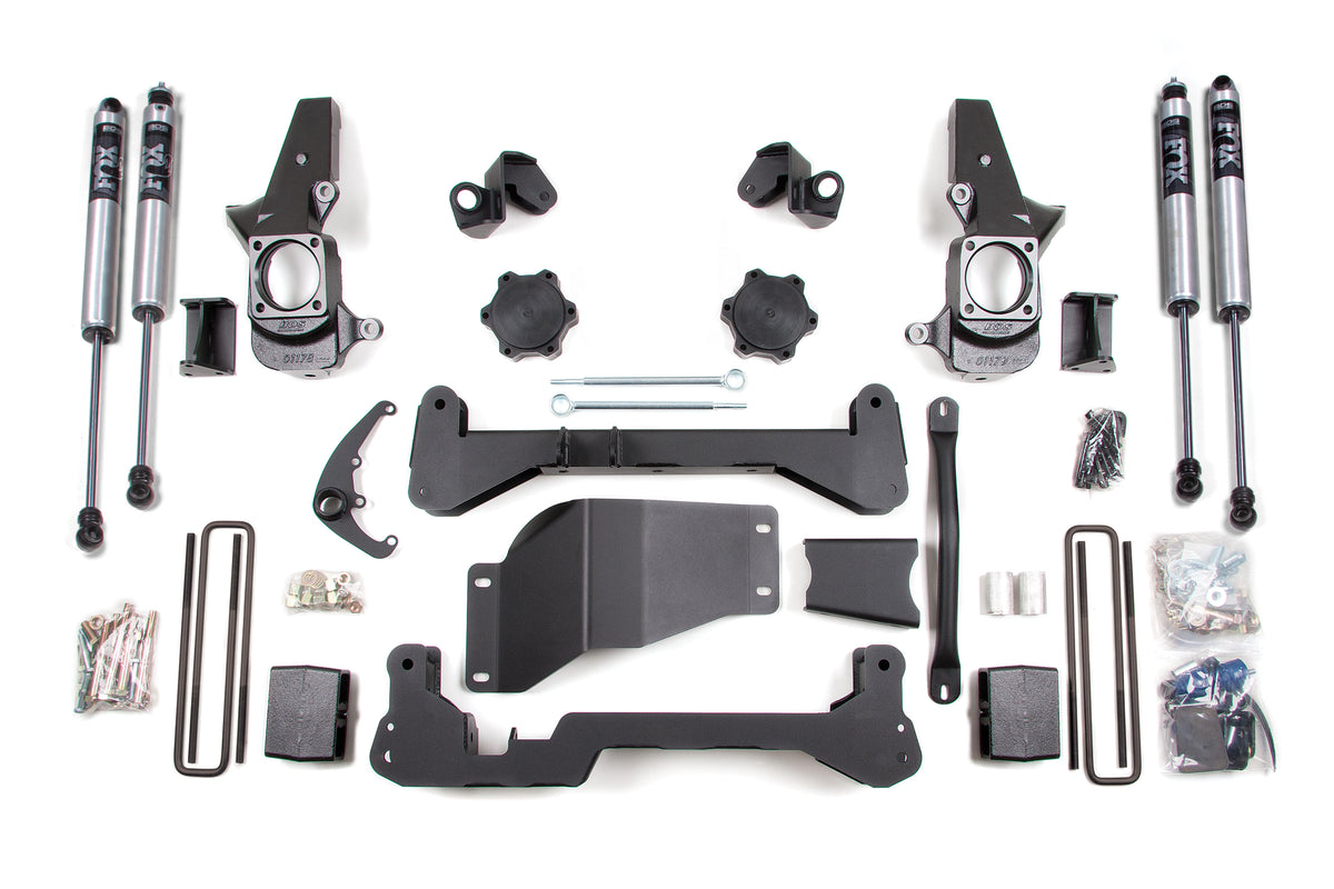 4.5 Inch Lift Kit - Chevy Silverado or GMC Sierra 2500HD/3500 (01-10) SRW 4WD