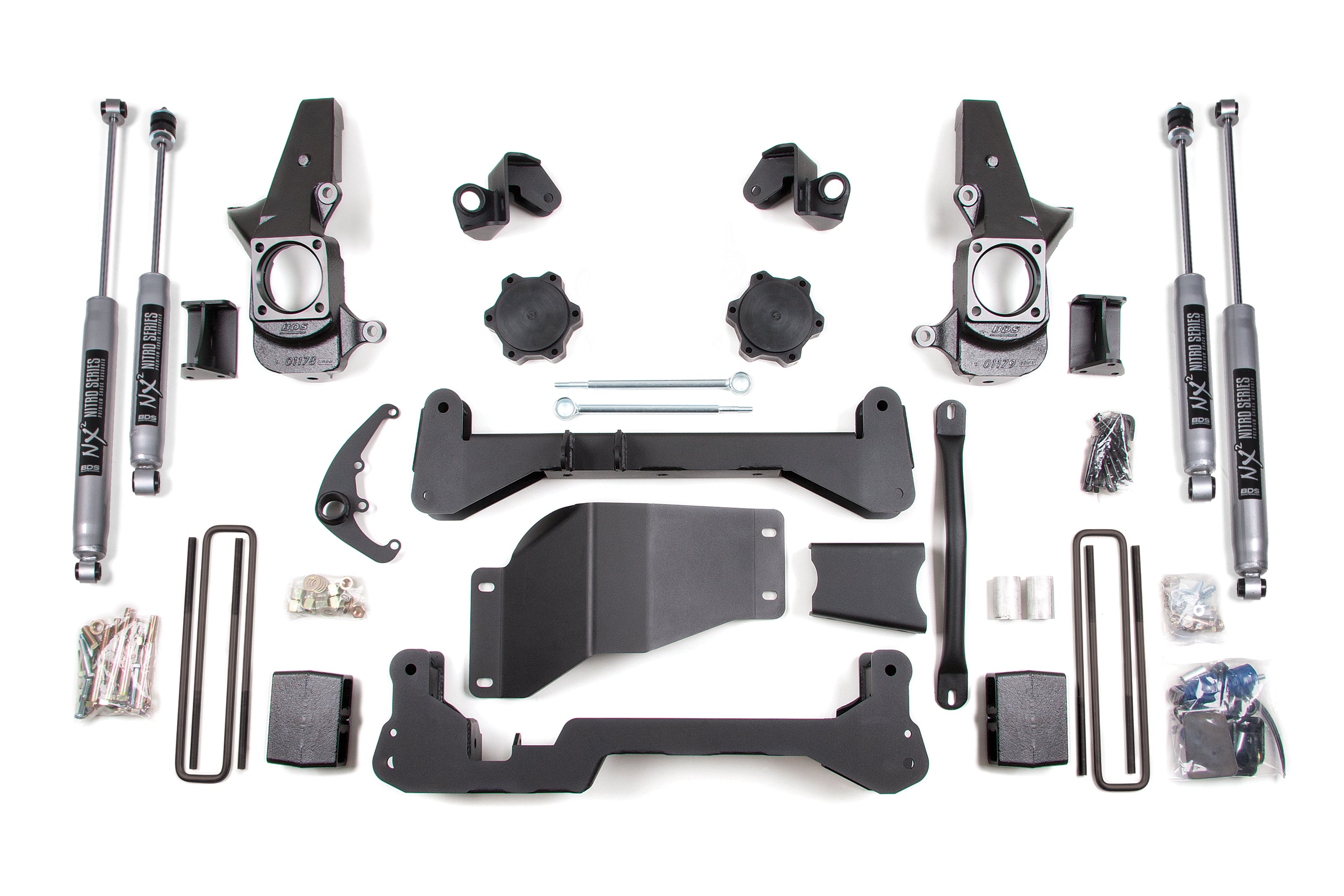 4.5 Inch Lift Kit - Chevy Silverado or GMC Sierra 2500HD/3500 (01-10) SRW 4WD