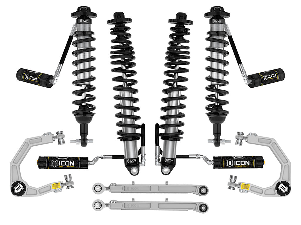 ICON 21-23 BRONCO SASQUATCH 2-3" LIFT STAGE 5 SUSPENSION SYSTEM BILLET HEAVY RATE