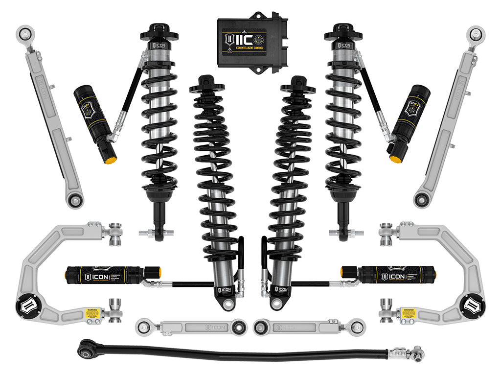 ICON 21-23 BRONCO SASQUATCH 2-3" LIFT STAGE 8 SUSPENSION SYSTEM BILLET HEAVY RATE