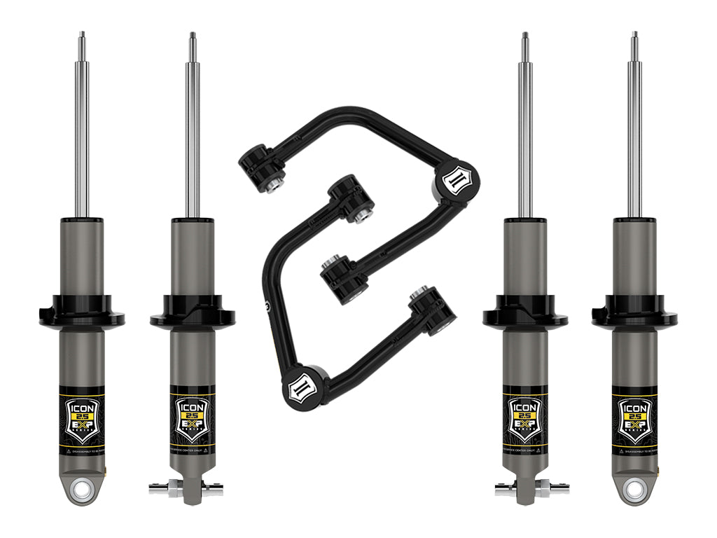 ICON 21-23 BRONCO HOSS 2.0 PKG 0-2" LIFT STAGE 2 SUSPENSION SYSTEM TUBULAR
