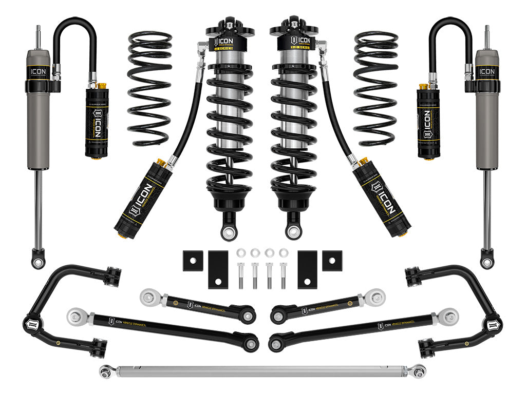 ICON 23-24 SEQUOIA 3-4.25" STAGE 1 3.0 SUSPENSION SYSTEM TUBULAR