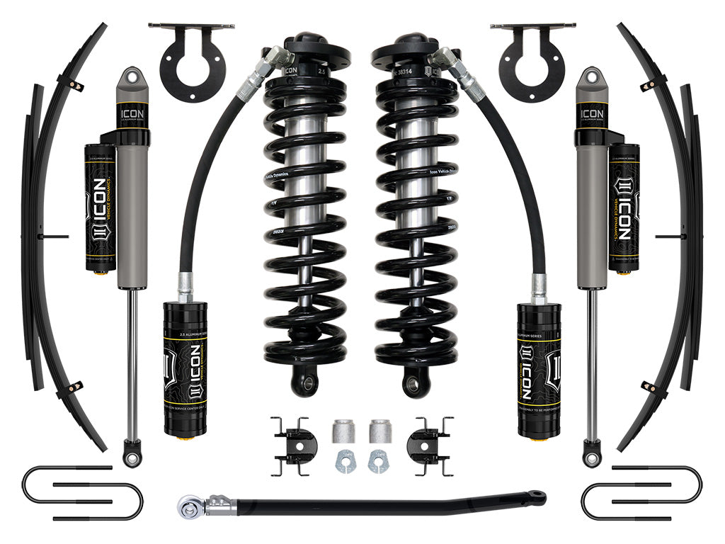 ICON 08-10 FORD F250/F350 2.5-3" STAGE 3 COILOVER CONVERSION SYSTEM W EXPANSION PACK