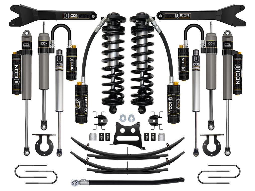 ICON 08-10 FORD F250/F350 2.5-3" STAGE 6 COILOVER CONVERSION SYSTEM W EXPANSION PACK