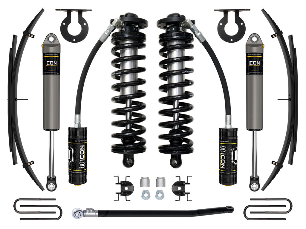 ICON 11-16 FORD F250/F350 2.5-3" STAGE 2 COILOVER CONVERSION SYSTEM W EXPANSION PACK