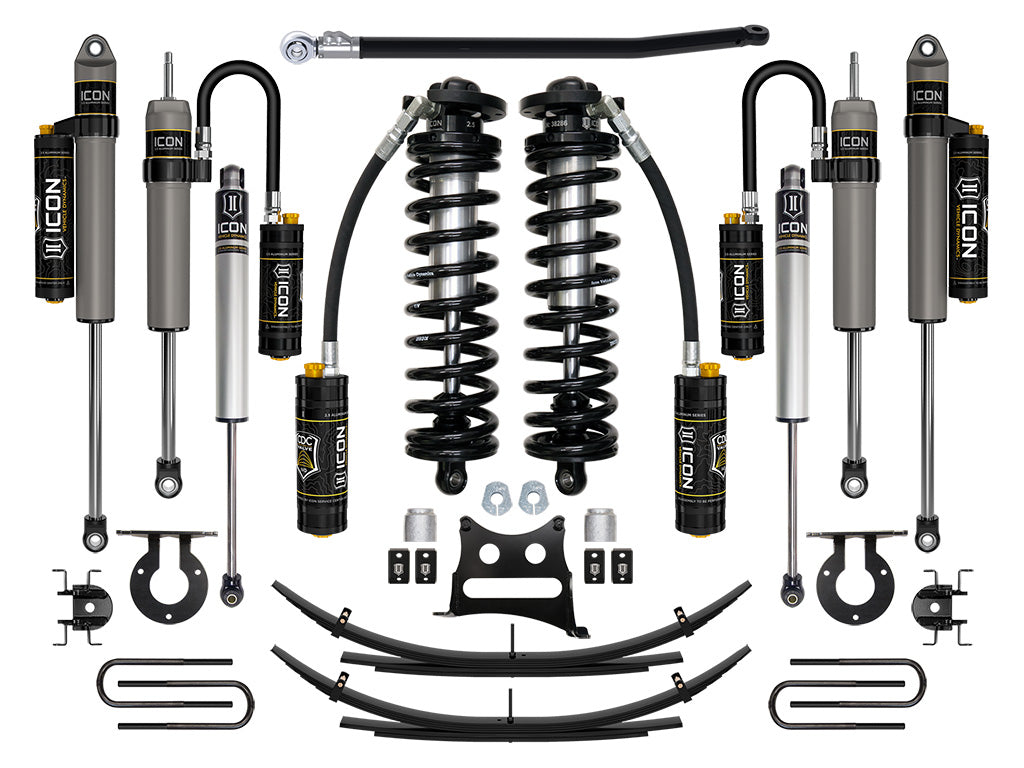 ICON 11-16 FORD F250/F350 2.5-3" STAGE 5 COILOVER CONVERSION SYSTEM W EXPANSION PACK