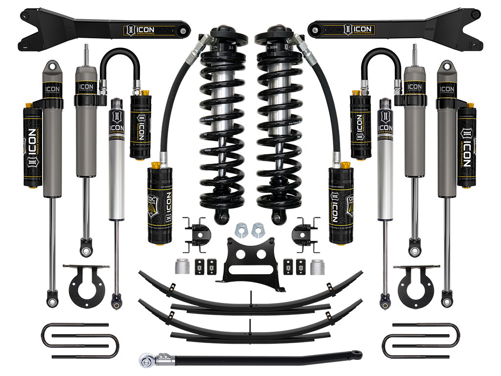 ICON 11-16 FORD F250/F350 2.5-3" STAGE 6 COILOVER CONVERSION SYSTEM W EXPANSION PACK