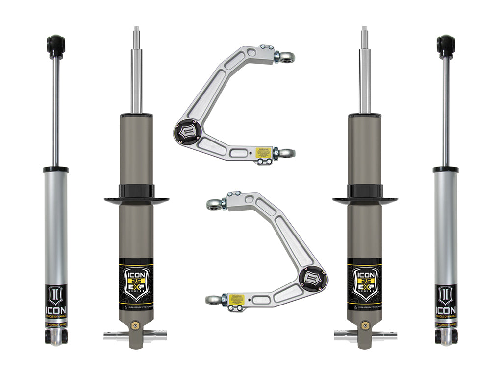 ICON 19-23 GM 1500 2.38-3.75" STAGE 2 EXP SUSPENSION SYSTEM W BILLET UCA