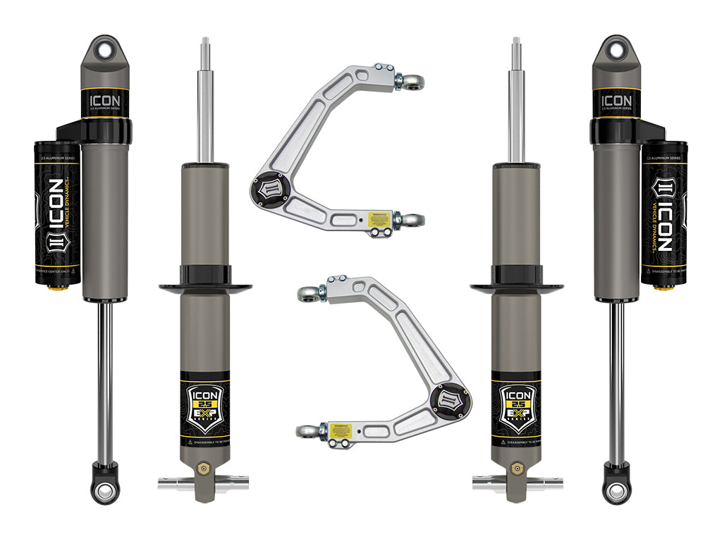 ICON 19-23 GM 1500 2.38-3.75" STAGE 3 EXP SUSPENSION SYSTEM W BILLET UCA