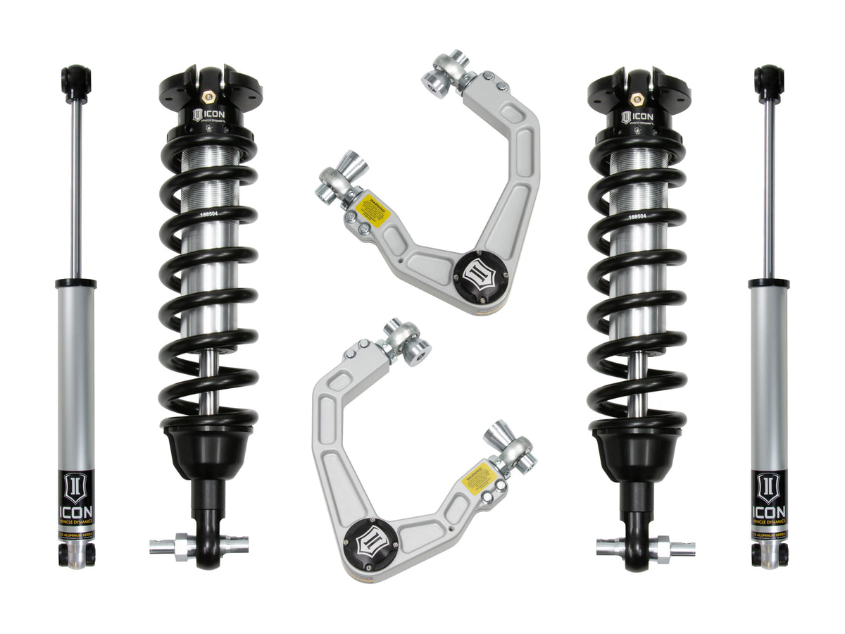 ICON 19-21 FORD RANGER 0-3.5" STAGE 2 SUSPENSION SYSTEM W BILLET UCA AL KNUCKLE