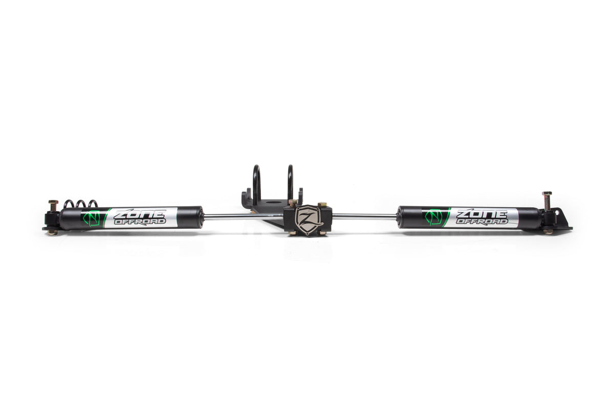 Zone Offroad Dual Steering Stabilizer Kit W/ Nitro Shocks | Ram 2500/Ram 3500 (08-13) 4WD