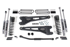 2.5 Inch Lift Kit w/ Radius Arm | Ford F450 Super Duty (23-24) NX2 Nitro Series Rear Shock