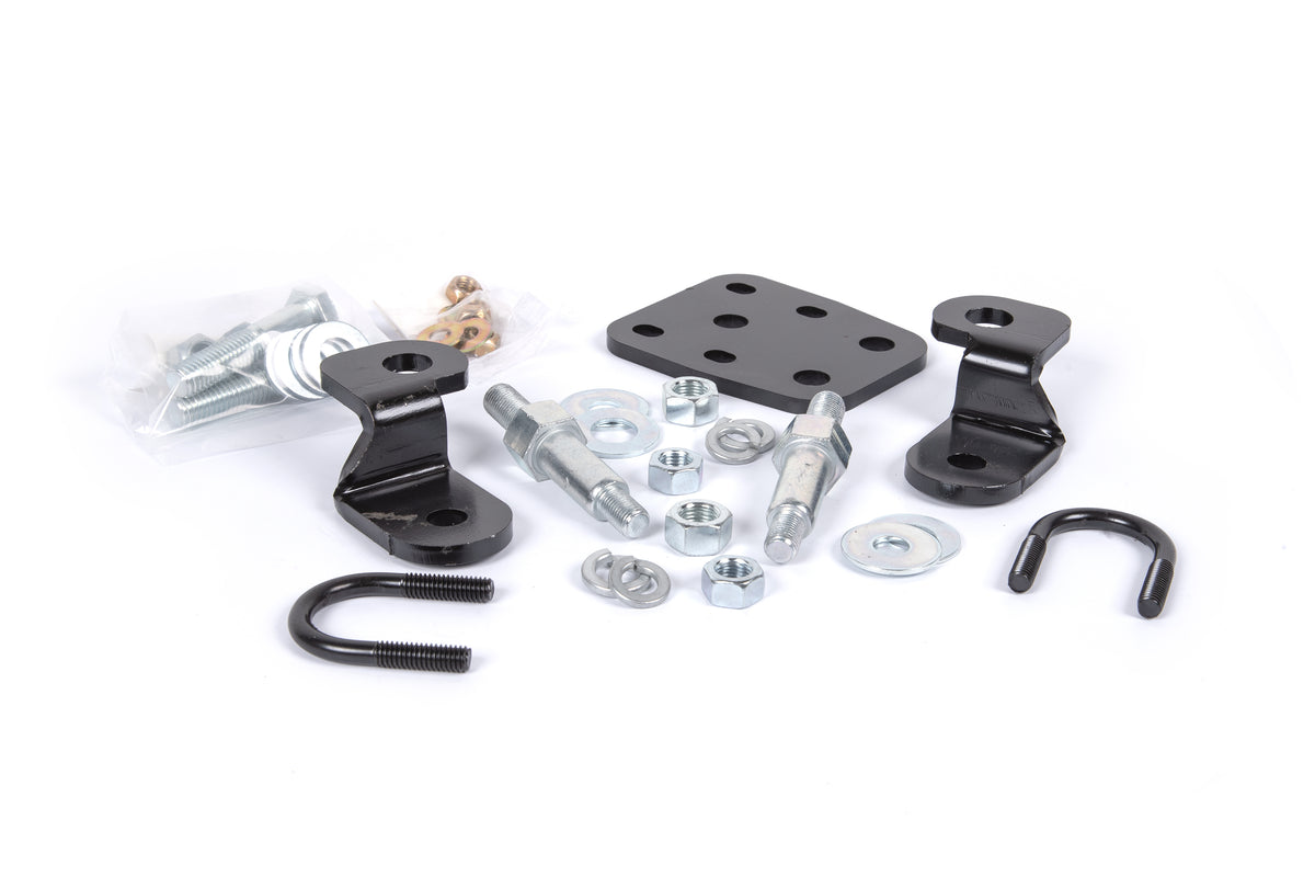Dual Steering Stabilizer Mounting Kit - Chevy Silverado & GMC Sierra 2500HD (01-10) & SUV 2500 (01-06) 4WD