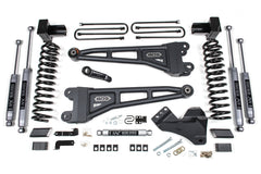 4 Inch Lift Kit w/ Radius Arm - Ford F350 Super Duty DRW (17-19) 4WD - Diesel