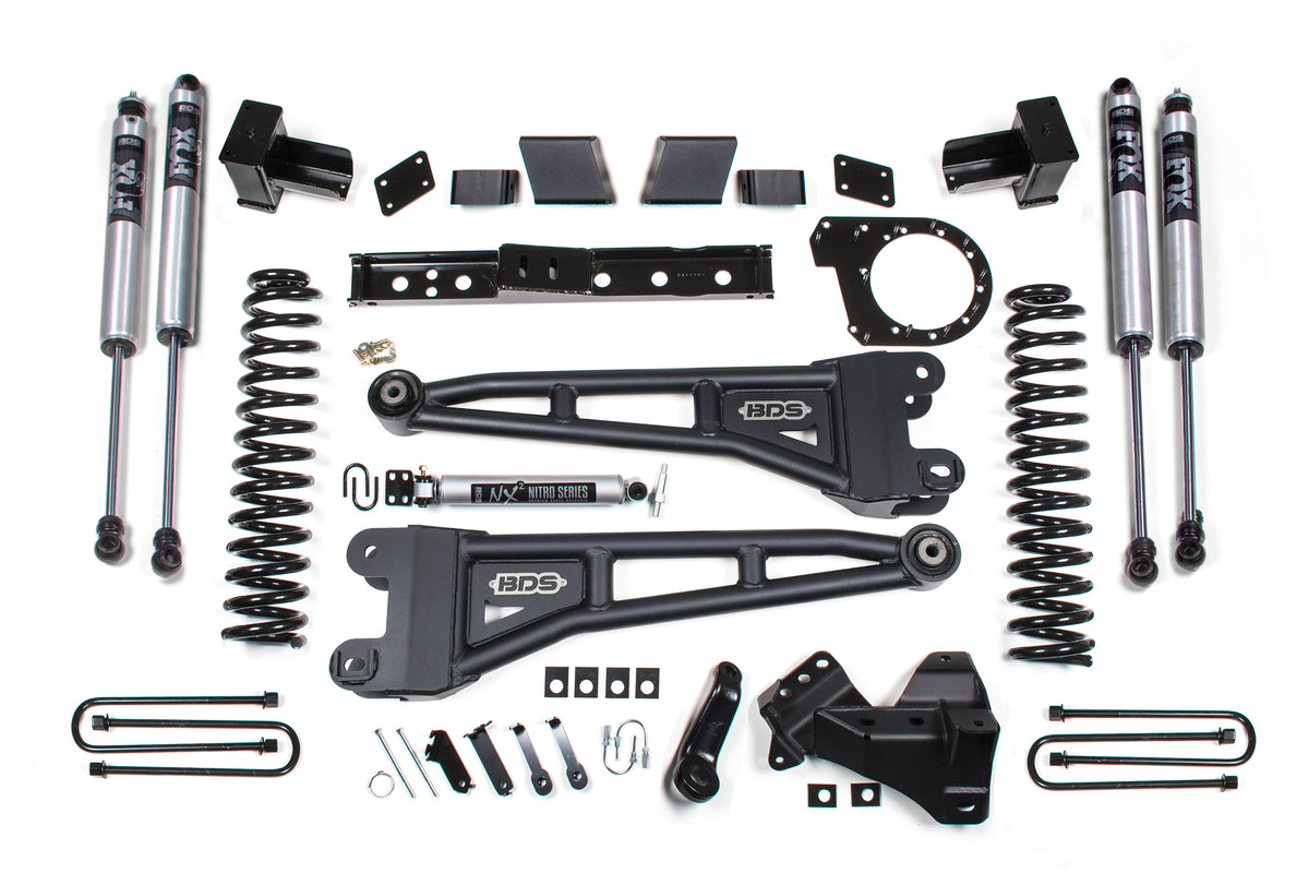 7 Inch Lift Kit w/ Radius Arm - Ford F350 Super Duty DRW (20-22) 4WD - Diesel