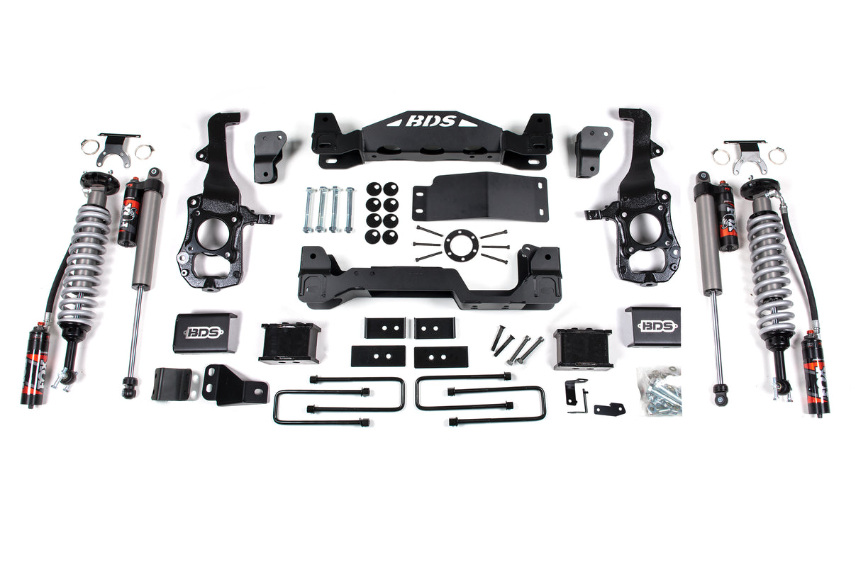 6 Inch Lift Kit - FOX 2.5 Performance Elite Coil-Over - Ford F150 (21-24) 4WD
