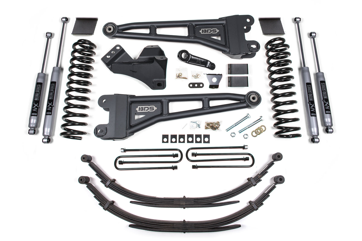 6 Inch Lift Kit w/ Radius Arm - Ford F250/F350 Super Duty (11-16) 4WD - Diesel