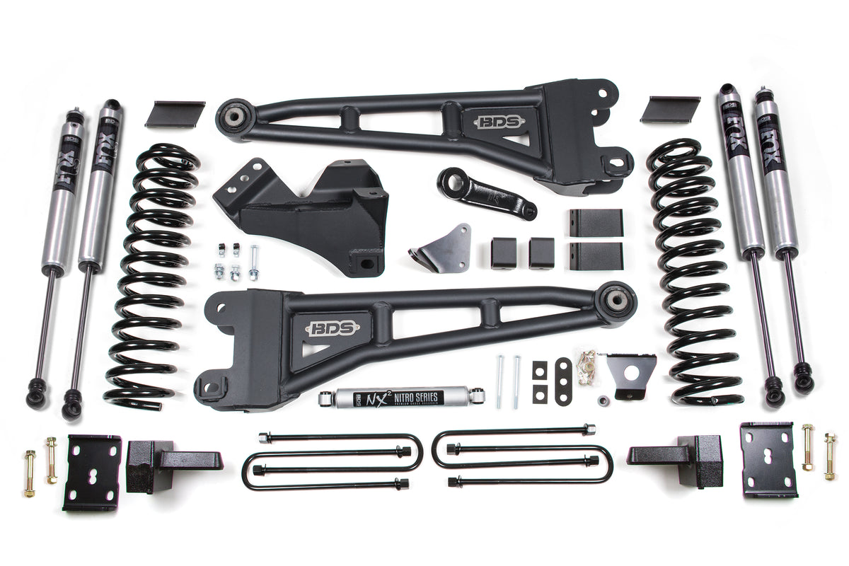 6 Inch Lift Kit w/ Radius Arm - Ford F250/F350 Super Duty (08-10) 4WD - Diesel