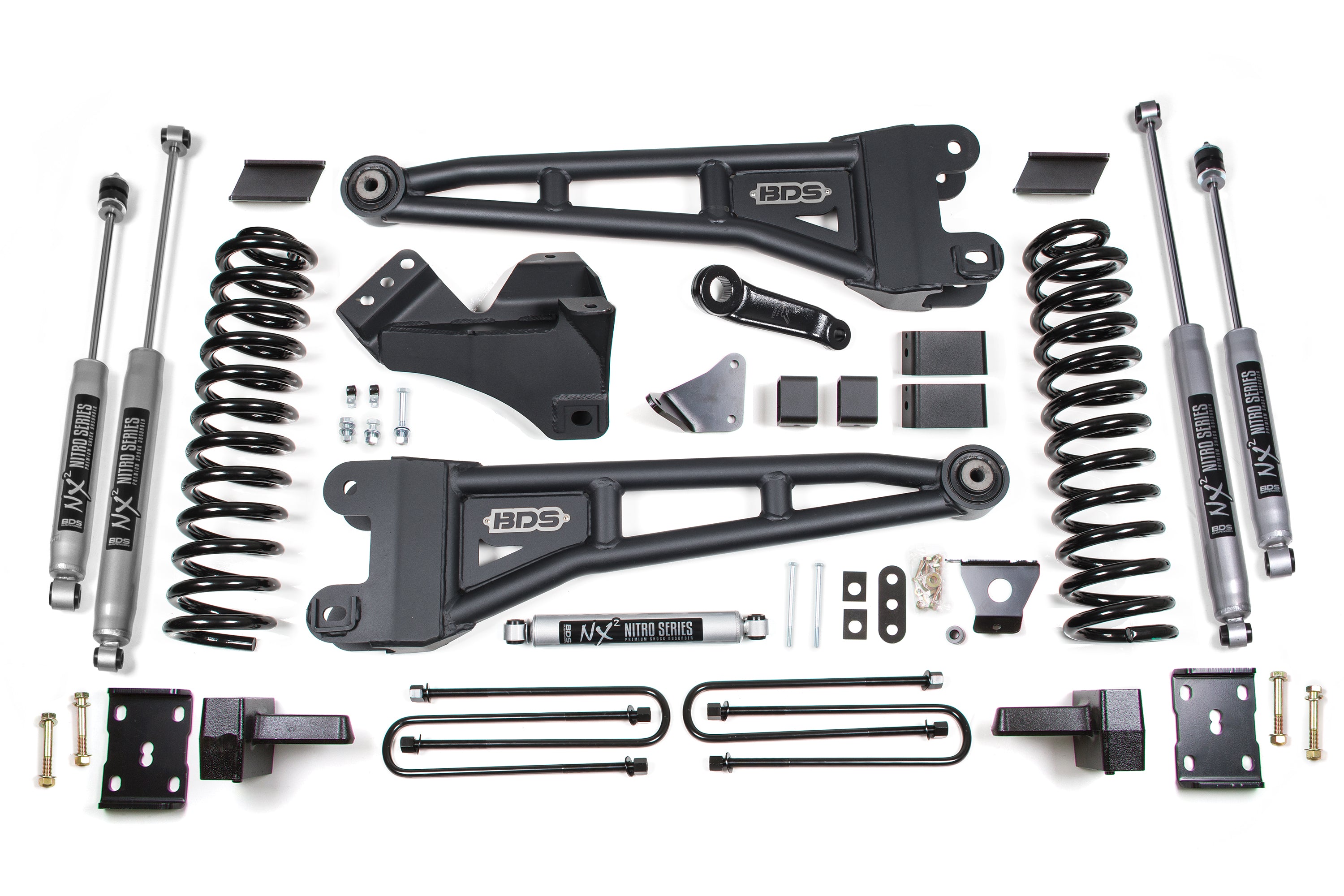 6 Inch Lift Kit w/ Radius Arm - Ford F250/F350 Super Duty (05-07) 4WD - Gas
