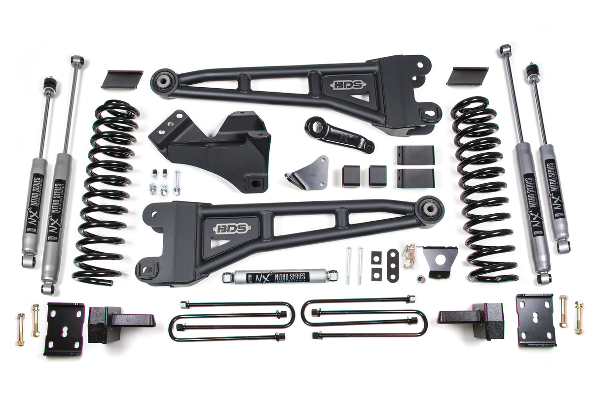 6 Inch Lift Kit w/ Radius Arm - Ford F250/F350 Super Duty (08-10) 4WD - Diesel