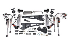4 Inch Lift Kit w/ Radius Arm | FOX 2.5 Performance Elite Coil-Over Conversion | Ford F350 Super Duty DRW (17-19) 4WD | Diesel FOX 2.5 Performance Elite Shock