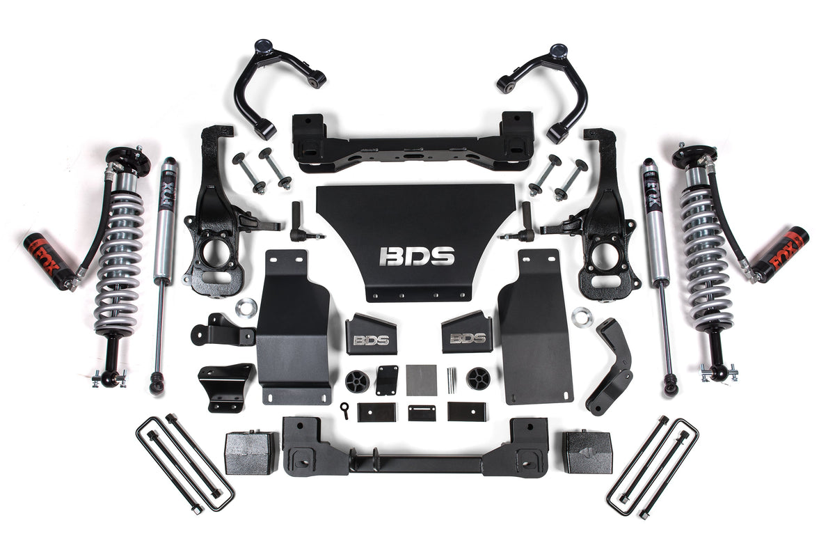 4 Inch Lift Kit | FOX 2.5 Coil-Over | Chevy Trail Boss or GMC AT4 1500 (19-24) 4WD | Gas