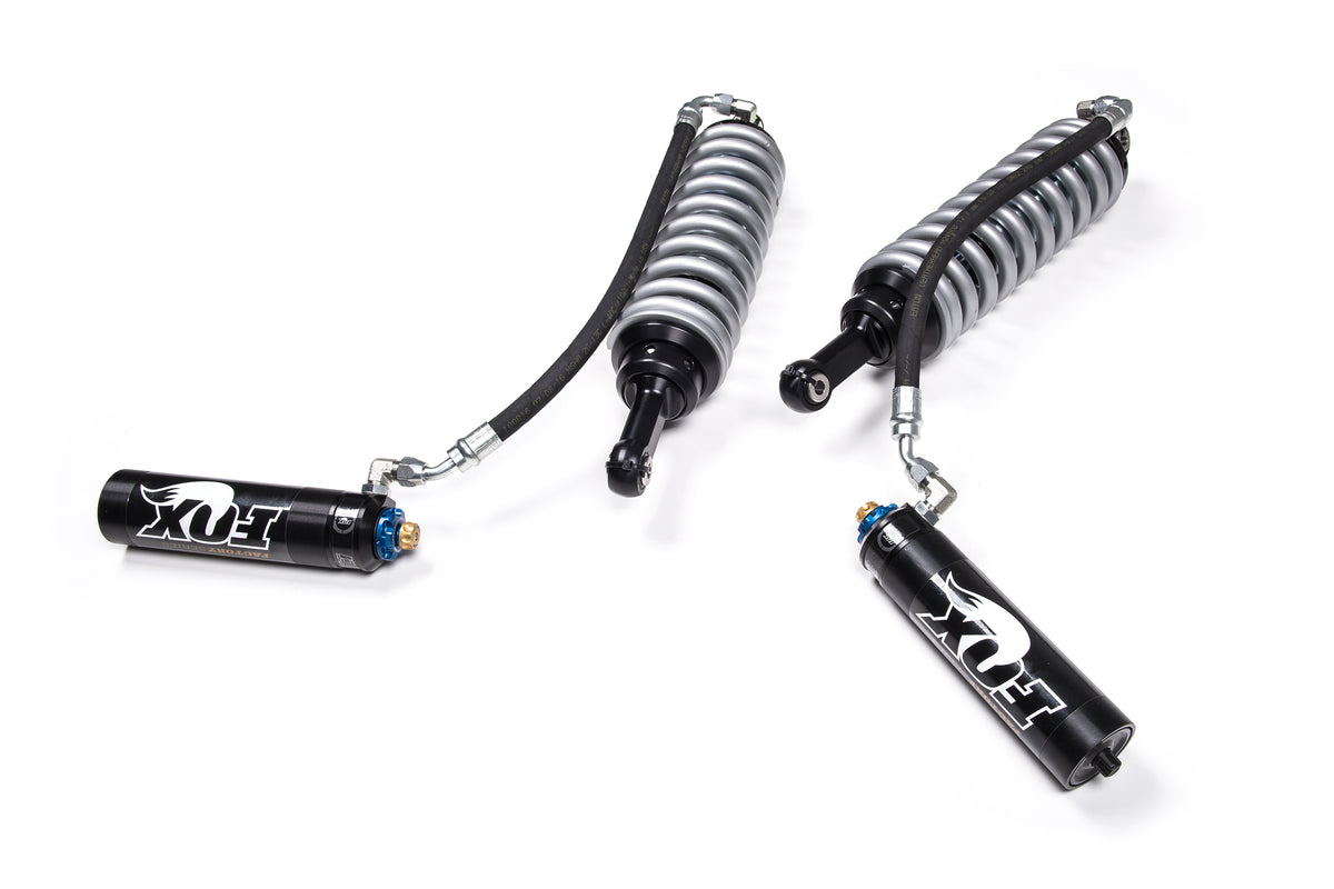 FOX 2.5 Coil-Over Shocks w/ DSC Reservoir Adjuster - 2-3 Inch Lift - Factory Series - Chevy Silverado and GMC Sierra 2500HD/3500HD (11-19) 4WD