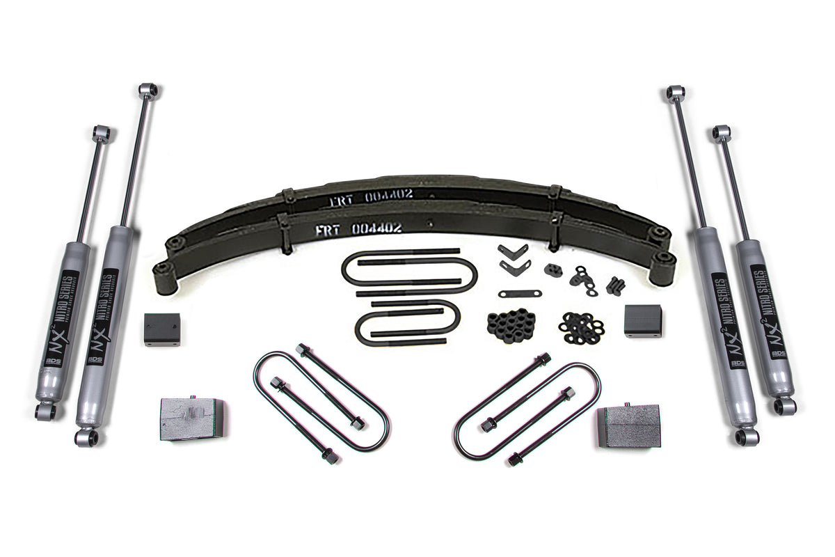 4 Inch Lift Kit - Jeep Cherokee SJ- Wagoneer- Grand Wagoneer- or J10/J20 (74-89)