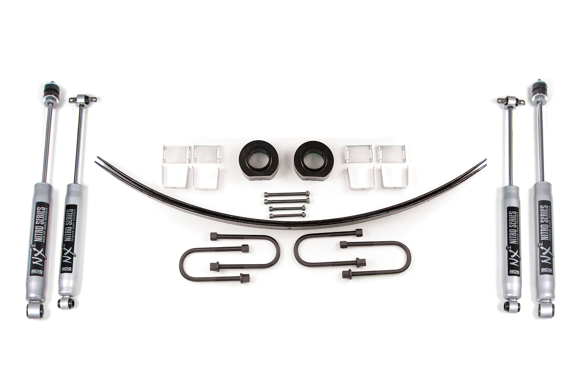 1.75 Inch Lift Kit - Jeep Cherokee XJ (84-01)
