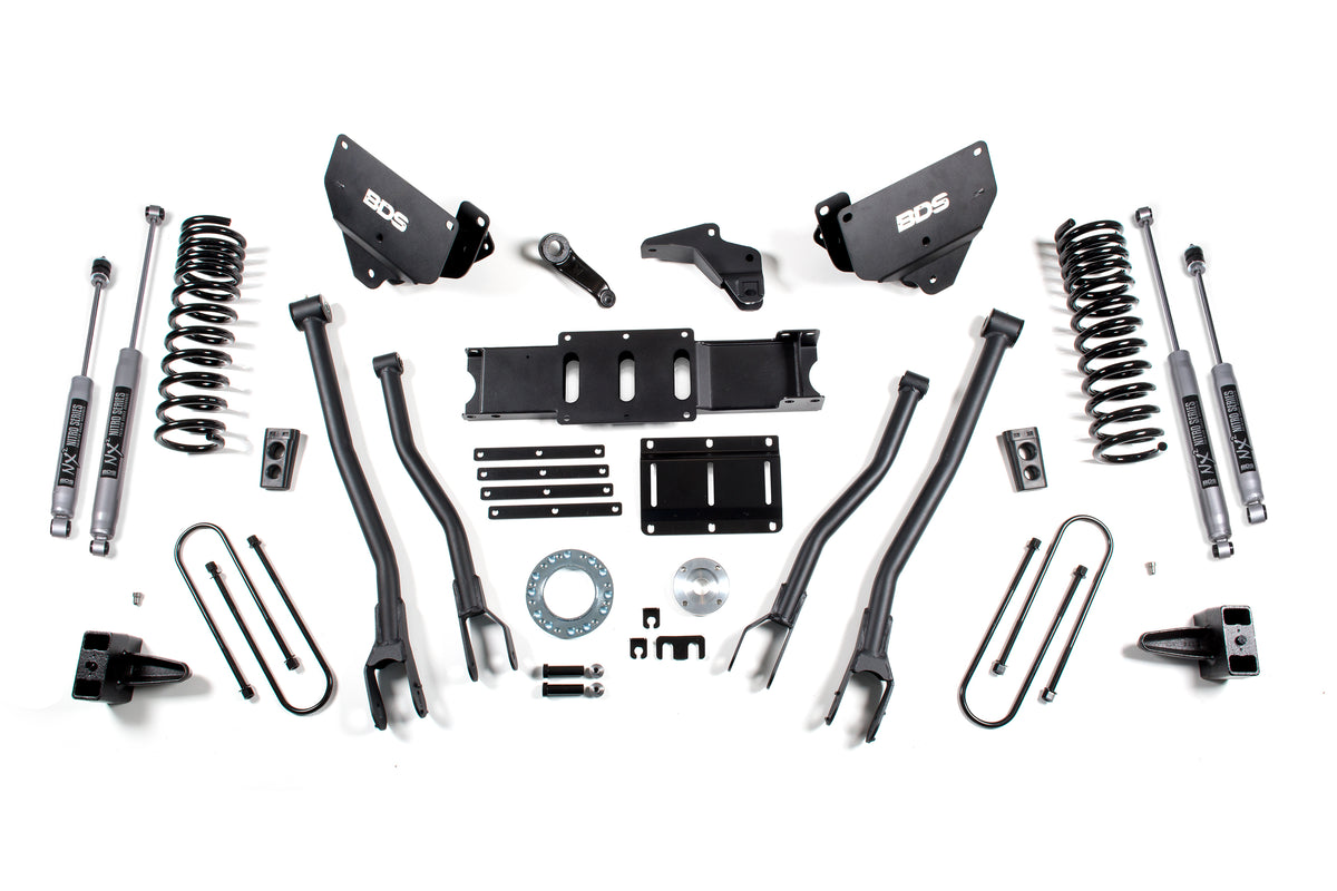 6 Inch Lift Kit w/ 4-Link - Ram 3500 (13-18) 4WD - Diesel