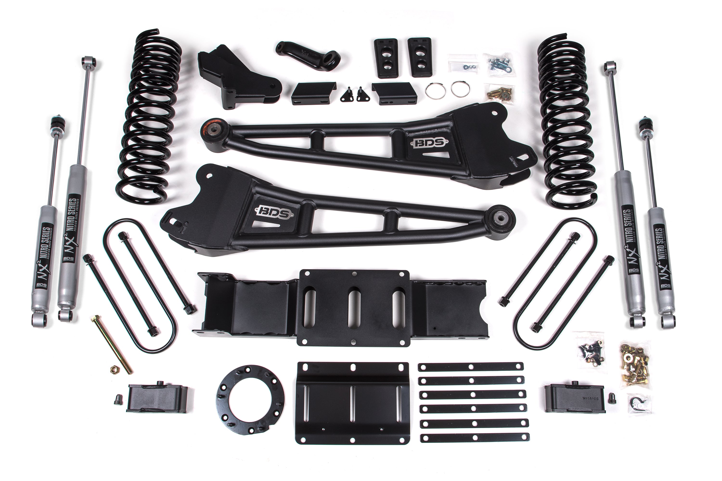 4 Inch Lift Kit w/ Radius Arm - Ram 3500 (19-24) 4WD - Diesel