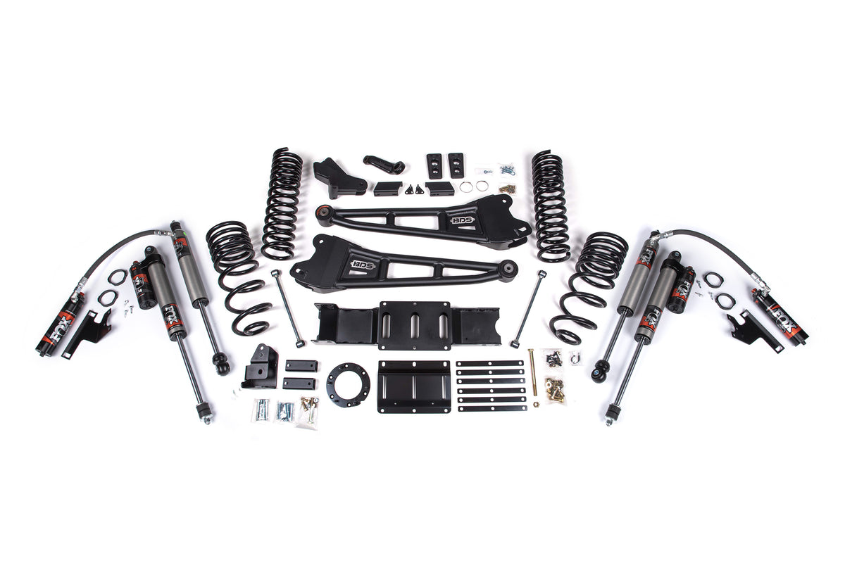 4 Inch Lift Kit w/ Radius Arm - Ram 2500 (19-24) 4WD - Diesel