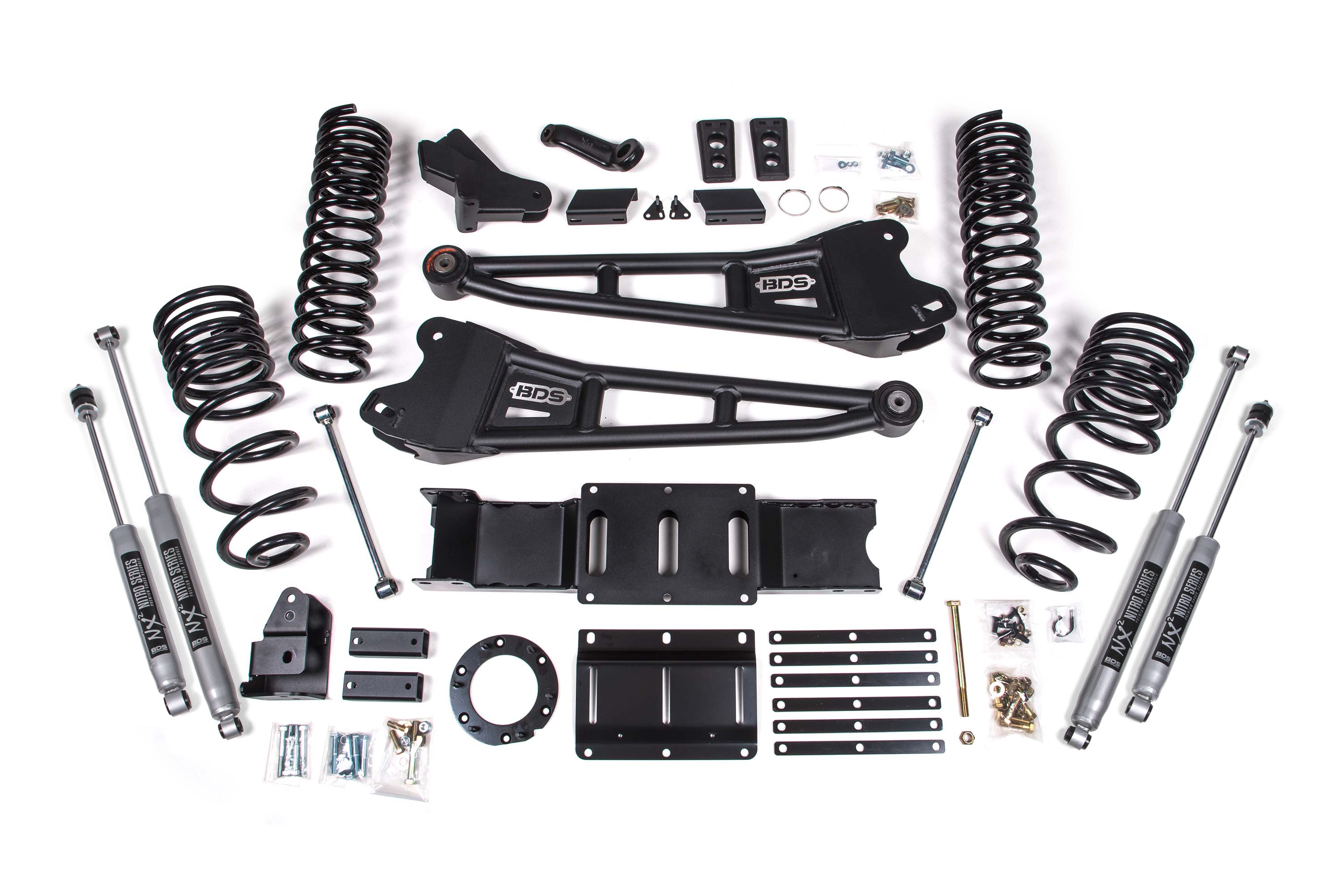 4 Inch Lift Kit w/ Radius Arm - Ram 2500 (19-24) 4WD - Gas