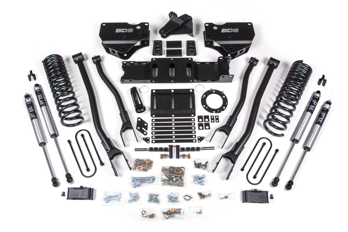 4 Inch Lift Kit w/ 4-Link - Ram 3500 (19-24) 4WD - Diesel