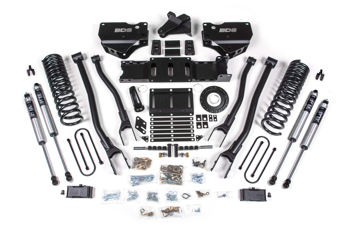 4 Inch Lift Kit w/ 4-Link - Ram 3500 (19-24) 4WD - Diesel
