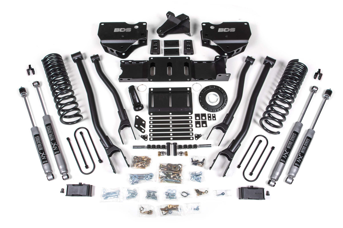 4 Inch Lift Kit w/ 4-Link - Ram 3500 (19-24) 4WD - Diesel